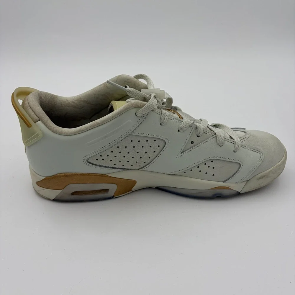 Jordan Air Jordan 6 Low Lunar New Year DH6928-073 White Gold Size 11